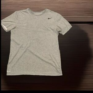 Nike Gray Dri-Fit Shirt (Large)
